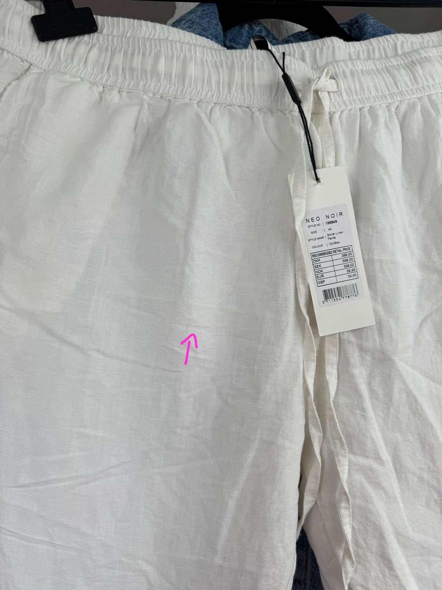 Gr.44-Hose aus Leinen