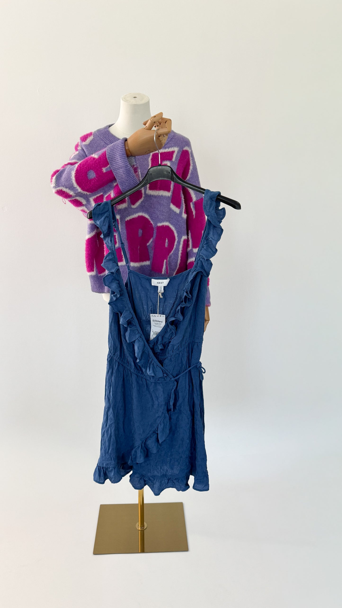 Größe 42 - Wickelkleid💙