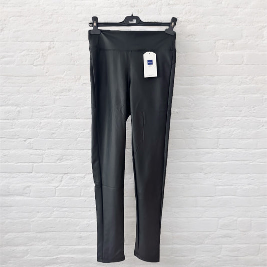 Leder Leggings gefüttert