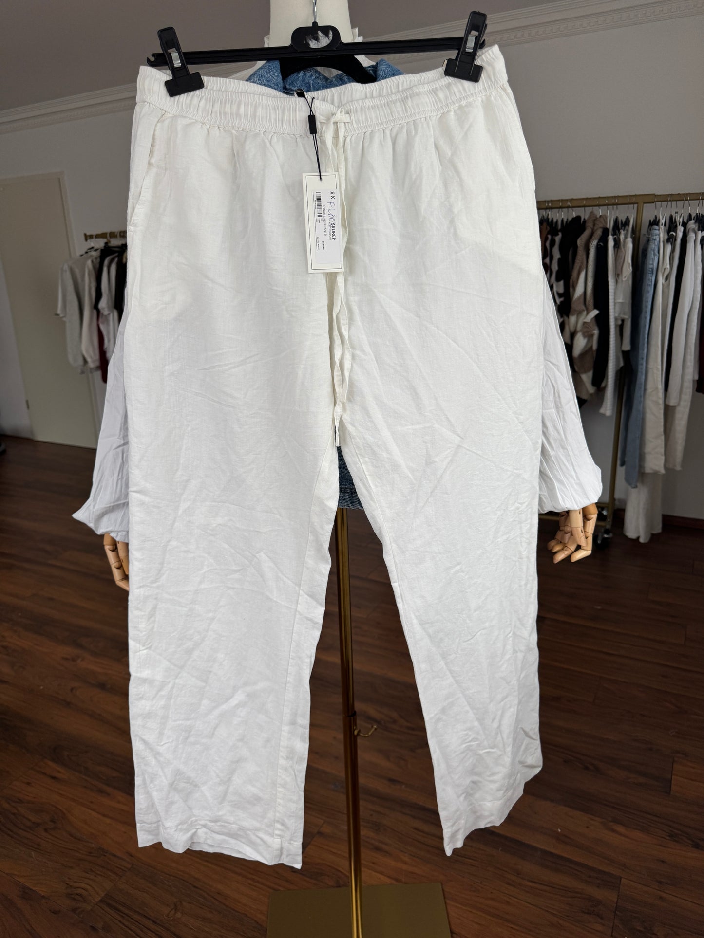 Gr.44-Hose aus Leinen